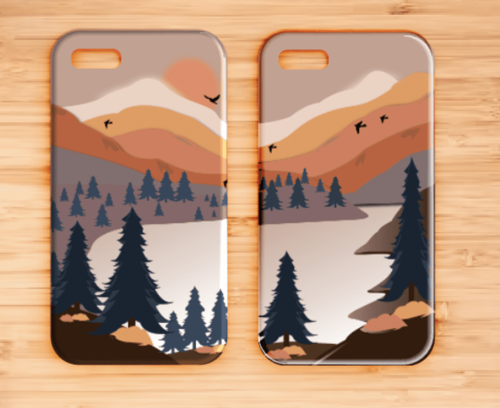 Mobile Phone Case Design by Level 1 Award in Graphic Design Learner